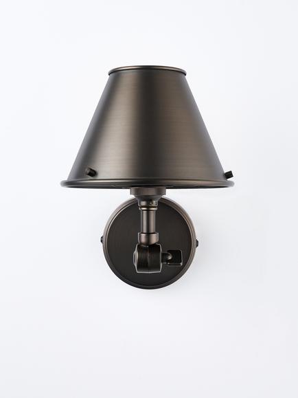 John Lewis Nicolas Uplighter Wall Light - view 2, Bronze