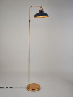 John Lewis Millhouse Floor Lamp, Blue, Blue