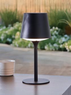 John Lewis Baresi Outdoor Table Lamp - view 2, Black