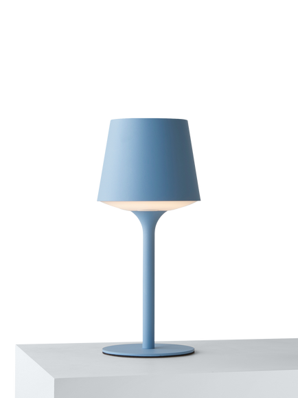 John Lewis Baresi Outdoor Table Lamp, Bay Blue