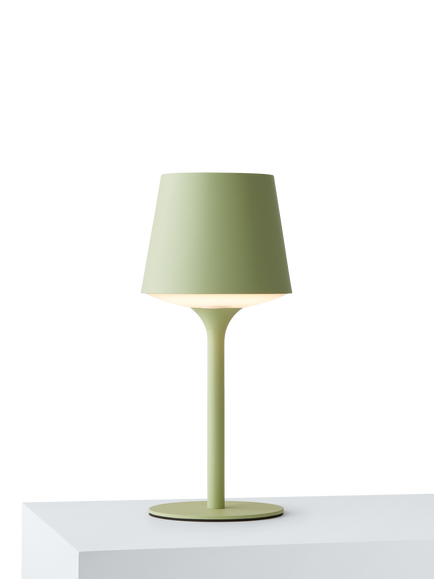 John Lewis Baresi Outdoor Table Lamp, Green