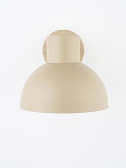 John Lewis Heftig Outdoor Wall Light - view 2, Warm Sand