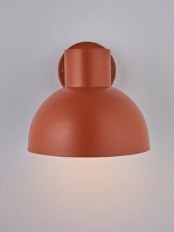 John Lewis Heftig Outdoor Wall Light, Sienna