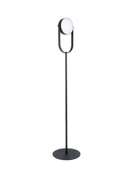 John Lewis Solaro Adjustable Head Outdoor Floor Lamp, Graphite - view 2, Graphite