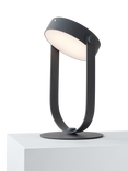 John Lewis Solaro Rechargeable Outdoor Table Lamp, Graphite