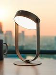 John Lewis Solaro Rechargeable Outdoor Table Lamp, Graphite