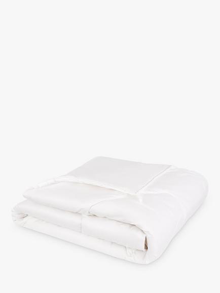 Piglet in Bed British Wool Cot/Cotbed Duvet and Pillow Set, White
