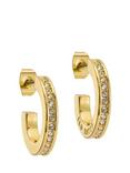 Ted Baker Sinliaa Crystal Demi Hoop Earrings