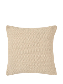 Truly Textured Weave Cushion, Cream