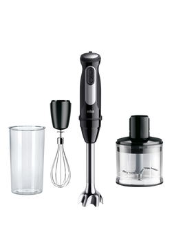 Braun MultiQuick 5 Pro MQ55236M Hand Blender, Black, Black