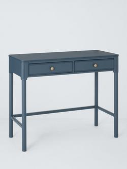 John Lewis Pillar Dressing Table, Blue, Blue