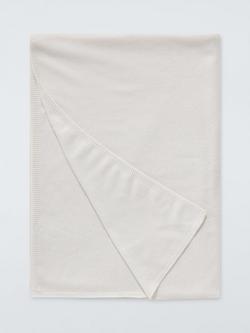 John Lewis The Ultimate Collection Cashmere Throw, Cream