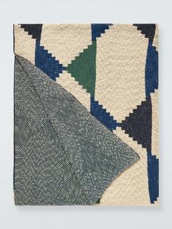 John Lewis Stack Geo Knitted Throw, Multi, Multi