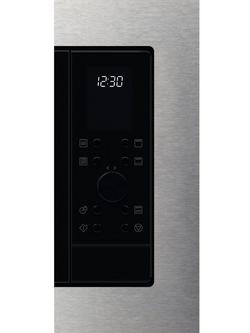 AEG MSE2527DM Integrated Microwave with Grill, Stainless Steel - view 2, Stainless Steel