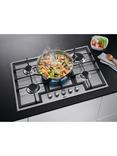 AEG HGX75400SM 75cm Gas Hob, Black