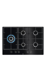AEG HKB75820NB 75cm Gas Hob, Black