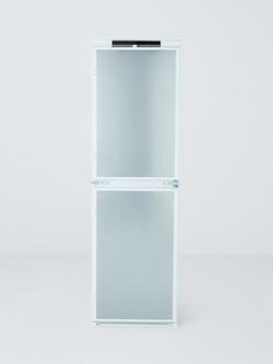 John Lewis JLBIFF55182 Integrated 50/50 Fridge Freezer, White, White