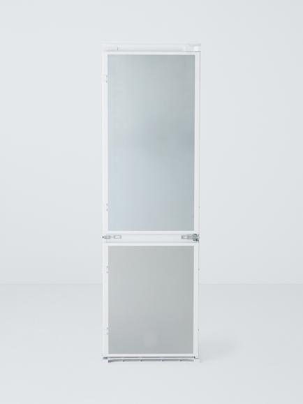 John Lewis JLBIFF73182 Integrated 70/30 Fridge Freezer, Silver, White