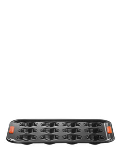 Le Creuset Carbon Steel Toughened Non-Stick Star Bake Tray, 12 Cup - view 2, Black