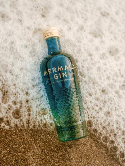 Isle of Wight Distillery Mermaid Gin Miniature, 5cl - view 2, Multi Multi