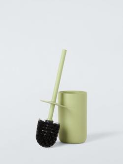 John Lewis Matt Finish Toilet Brush - view 2, Pistachio