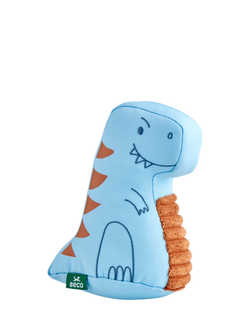Beco Pets Medium Dino Pet Toy, Blue, Blue