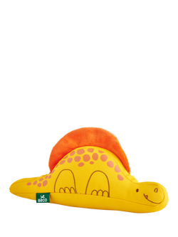 Beco Pets Medium Dino Pet Toy, Yellow, Yellow