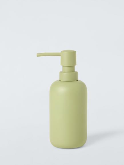 John Lewis Matt Finish Soap Dispenser, Pistachio, Pistachio