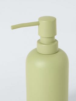 John Lewis Matt Finish Soap Dispenser - view 2, Pistachio