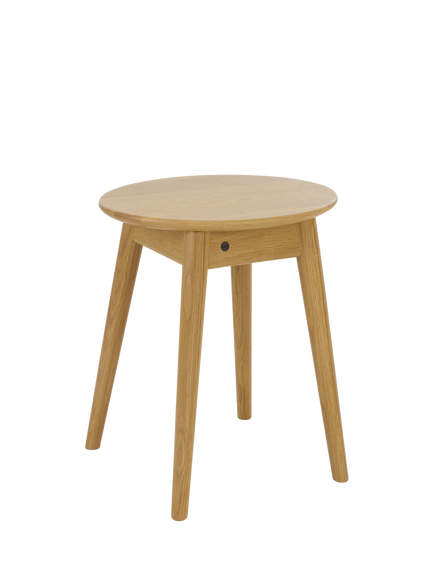 ercol for John Lewis Hambledon Dressing Table Stool, Oak, Oak