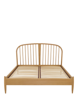 ercol for John Lewis Hambledon Bed Frame, King Size, Oak - view 2, Oak