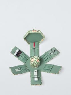 John Lewis William Morris Emery Walker's House Victorian Sewing Box, Green - view 2, Green