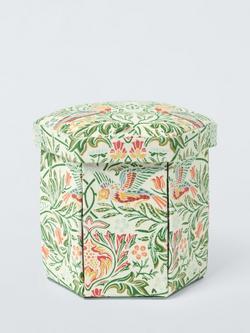 John Lewis William Morris Emery Walker's House Victorian Sewing Box, Green, Green