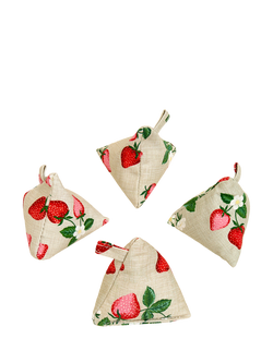 Milward Strawberry Greenhouse Weights, Set of 4, Multi