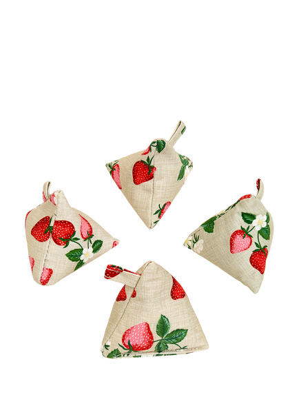 Milward Strawberry Greenhouse Weights, Set of 4, Multi