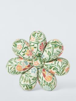 John Lewis William Morris Emery Walker's House Flower Pincushion, Green, Green