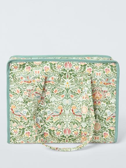 John Lewis William Morris Emery Walker's House Bird Tapestry Craft Bag - view 2, Green
