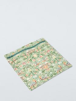 John Lewis William Morris Emery Walker's House Bird Tapestry Craft Storage Pouch, Green