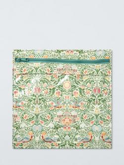 John Lewis William Morris Emery Walker's House Bird Tapestry Craft Storage Pouch - view 2, Green