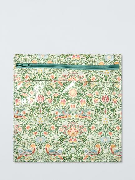 John Lewis William Morris Emery Walker's House Bird Tapestry Craft Storage Pouch - view 2, Green