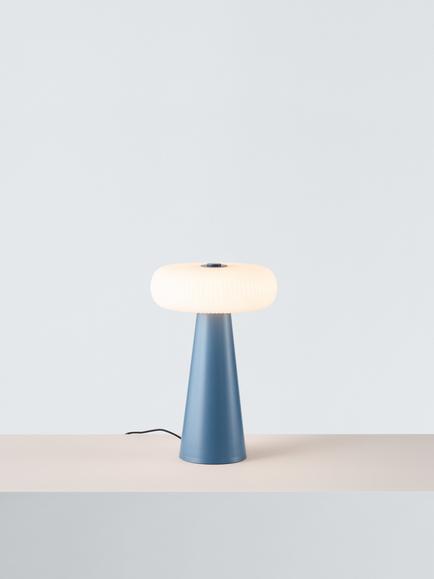 John Lewis Issie Rechargeable Indoor/Outdoor LED Table Lamp, Blue