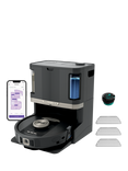 Shark RV2800ZEUK PowerDetect NeverTouch Pro 2-in-1 Self-Empty Robot Vacuum & Mop, Black