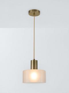 John Lewis Rodos Pendant Ceiling Light, Antique Brass