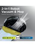 Shark Matrix Plus RV2620WDUK 2-in-1 Robot Vacuum Cleaner & Mop, Black