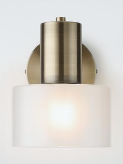 John Lewis Rodos Wall Light, Antique Brass, Antique Brass