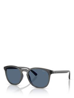 Polo Ralph Lauren PH4222 Unisex Phantos Sunglasses, Grey