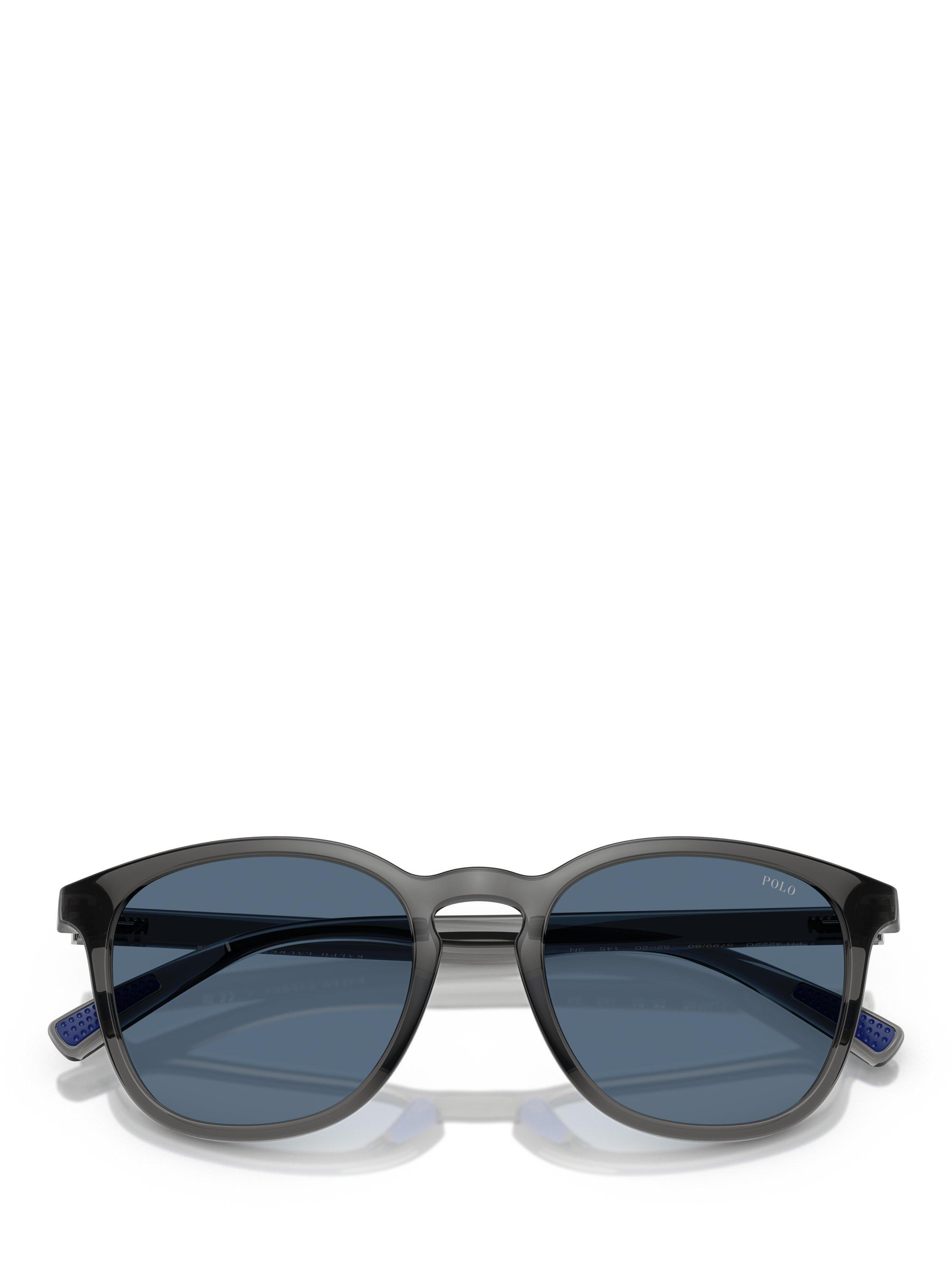 Product image 5 of 5, which shows Polo Ralph Lauren PH4222 Unisex Phantos Sunglasses, Grey