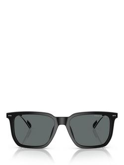 Polo Ralph Lauren PH4224U Men's Polarised Rectangular Sunglasses - view 2, Black