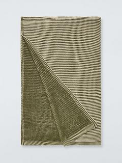 John Lewis Milano Throw, Avocado
