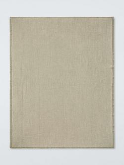 John Lewis Milano Throw, Avocado - view 2, Avocado